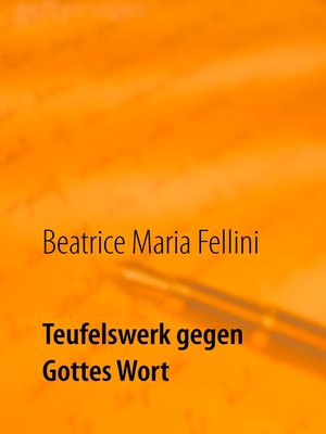 cover image of Teufelswerk gegen Gottes Wort